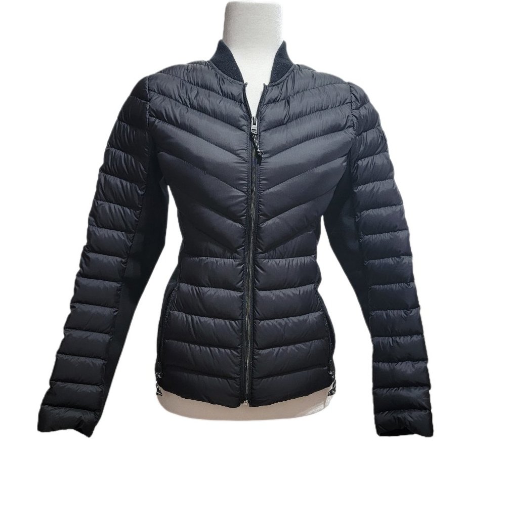 Hollister California Ultimate Down Collection Womens Black Puffer Jacket Size XS